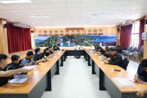 ประชุมจัดทำคำของบลงทุน ประจำปีงบประมาณ พ.ศ. 2571